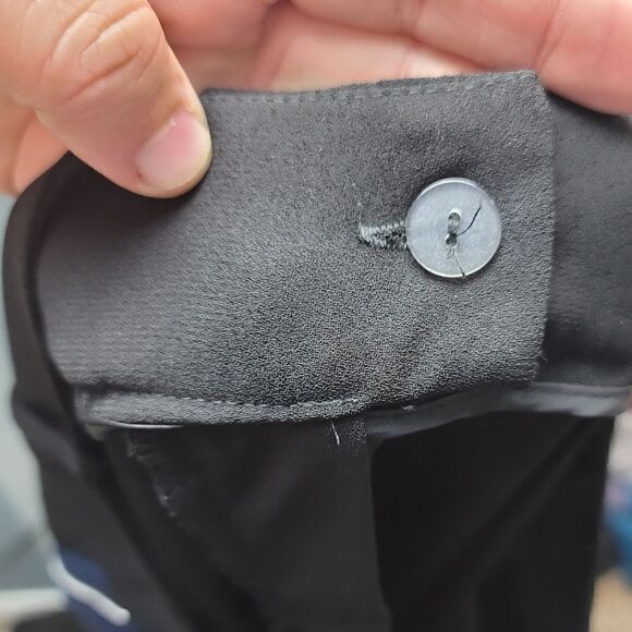 EMMA & OLIVIA Pinstriped Women's Pants - Picture 9 of 11